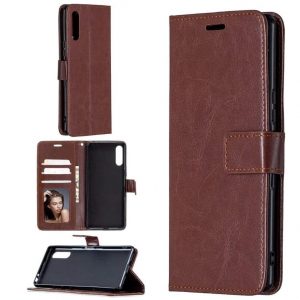 Hoesje geschikt voor Sony Xperia 5 II - Bookcase Bruin - portemonnee hoesje