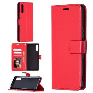 Hoesje geschikt voor Sony Xperia 5 II - Bookcase Rood - portemonnee hoesje