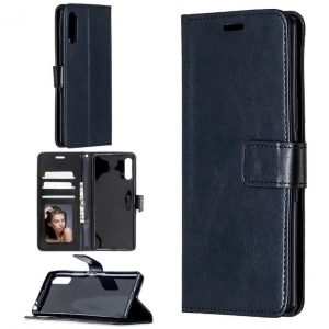 Hoesje geschikt voor Sony Xperia 5 II - Bookcase Zwart - portemonnee hoesje