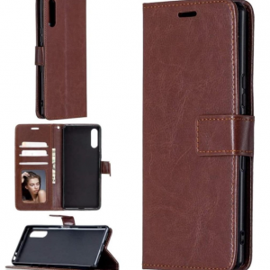 Hoesje geschikt voor Sony Xperia L4 - Bookcase Bruin - portemonnee hoesje