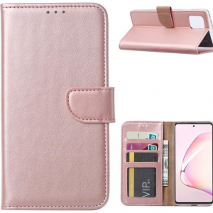 Hoesje geschikt voor Sony Xperia L4 - Bookcase Rosegoud - portemonnee hoesje
