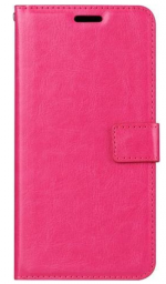 Hoesje geschikt voor Sony Xperia XZ1 - Bookcase Roze - portemonnee hoesje