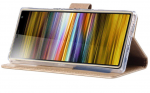 Hoesje geschikt voor Sony Xperia XZ2 - Bookcase Goud - portemonnee hoesje