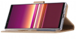 Hoesje geschikt voor Sony Xperia XZ2 Compact - Bookcase Goud - portemonnee hoesje