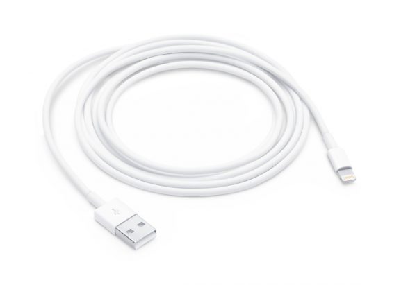 iPhone Lightning Kabel 2 meter  Naar Usb + Adapter
