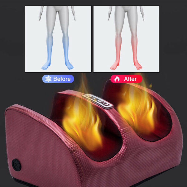Kuit massage apparaat met warmte Elektrische diep kneden Shiatsu