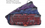 LuxeBass Backlit LED M200 Bedraad USB Kabel Gaming Toetsenbord PC Laptop Computer Keyboard Gamer Backlight