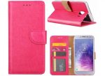 LuxeBass Bookcase geschikt voor Samsung Galaxy J4+ (2018) - Roze