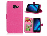 LuxeBass Bookcase geschikt voor Samsung Galaxy J5 (2016) - Roze