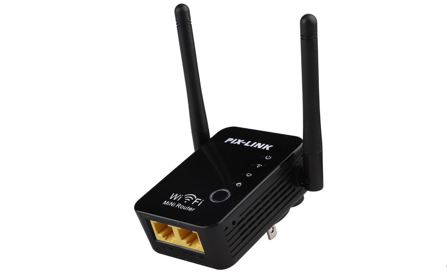PIX-LINK WR17 - WiFi Repeater - Extender - Router - Zwart