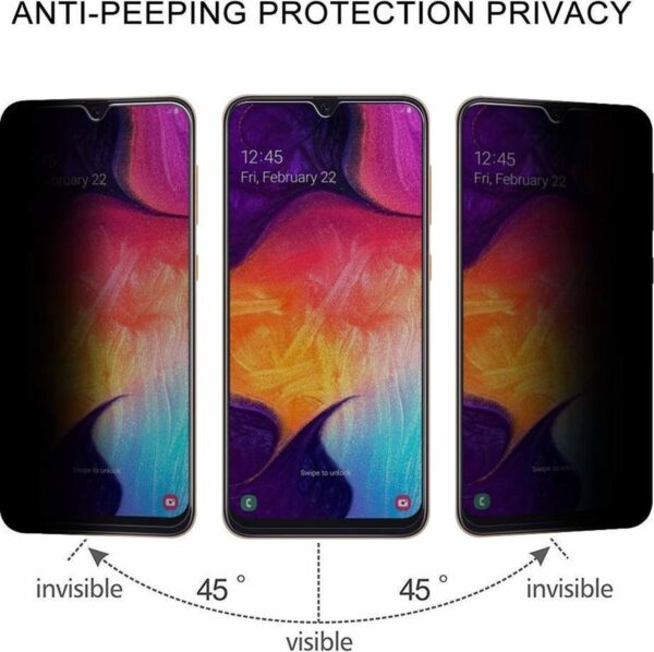 Privacy screenprotector geschikt voor Samsung Galaxy A50