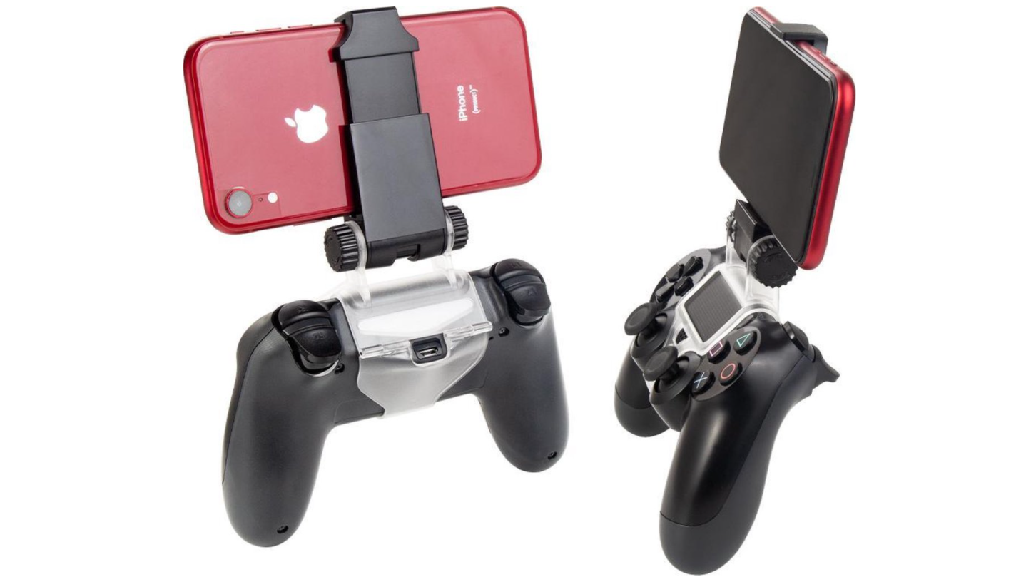 PS4 Telefoonhouder voor Controller – Universeel - Smartphone Playstation Klem - Transparant