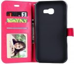 Samsung Galaxy A3 (2017) Hoesje - Bookcase Roze