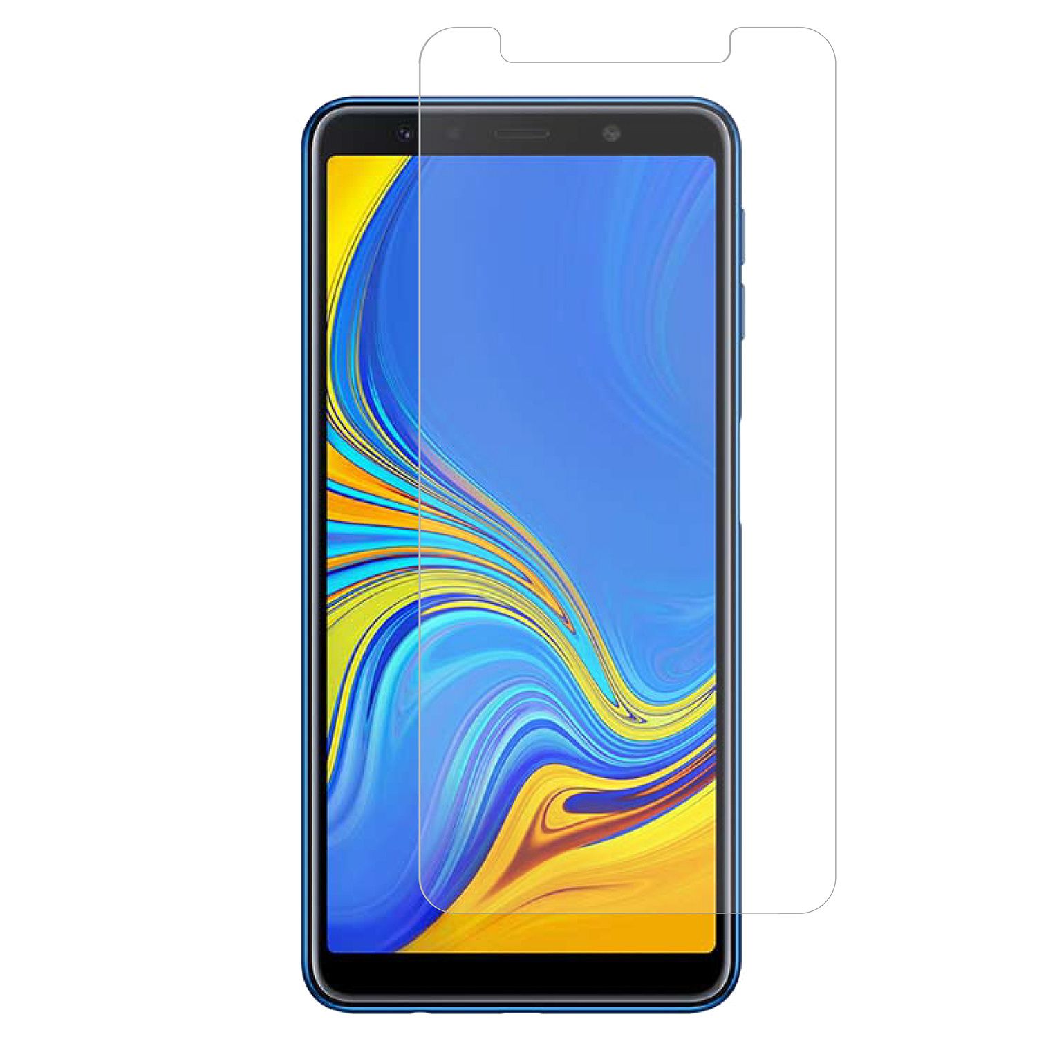 Screenprotector geschikt voor Samsung Galaxy A7 2018
