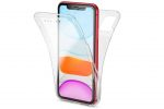 Hoesje geschikt voor iPhone 11 - Dubbelzijdig Siliconen hoesje - 2 in 1 (360 graden)