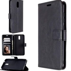 Hoesje geschikt voor Nokia 1.3 hoesje book case zwart