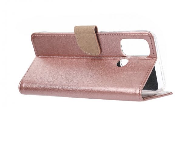 Hoesje geschikt voor Oppo A53 / A53s - Bookcase Rose Goud - portemonnee hoesje