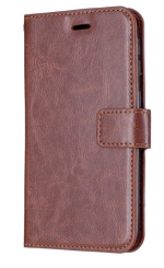 Hoesje geschikt voor Sony Xperia XZ1 - Bookcase Bruin - portemonnee hoesje