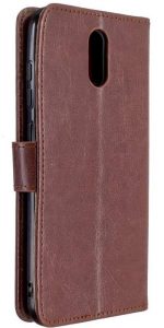 Hoesje geschikt voor Nokia1.3 hoesje book case bruin