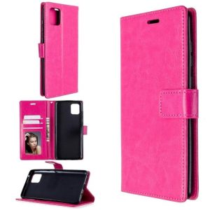 Hoesje geschikt voor Oppo Reno 4 5G - Bookcase Roze - portemonnee hoesje