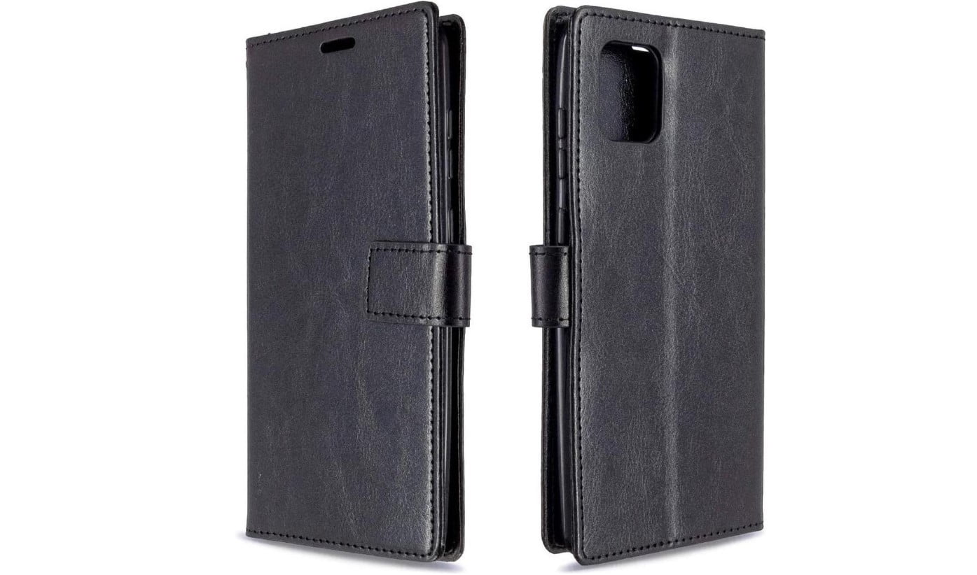 Hoesje geschikt voor Oppo Reno 4 Pro 5G - Bookcase Zwart - portemonnee hoesje