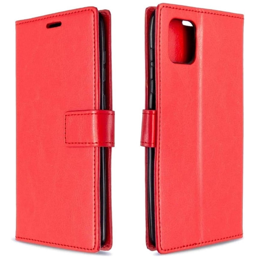 Hoesje geschikt voor RealMe C11 Boekhoesje Rood