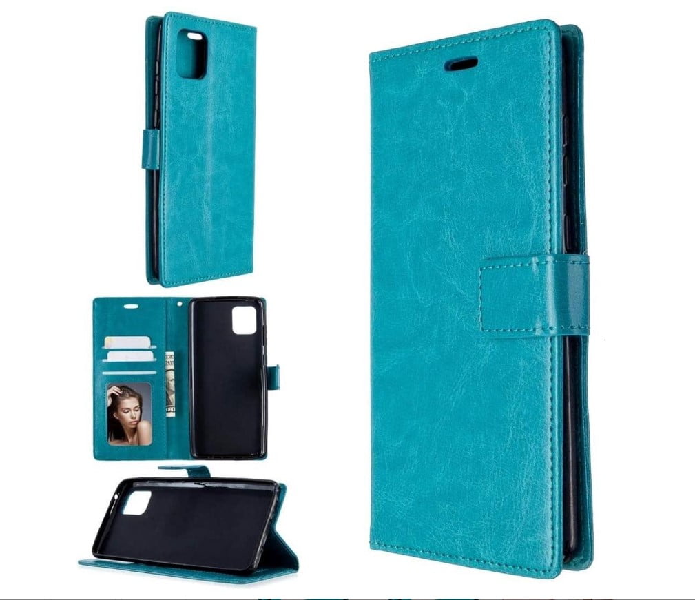 Hoesje geschikt voor RealMe C11 Boekhoesje Turquoise