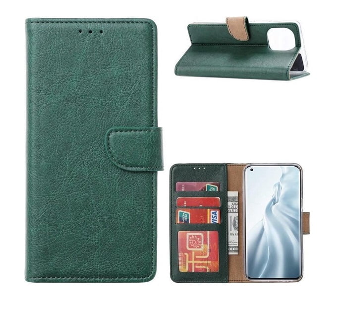 Hoesje geschikt voor RealMe Pro 7 Boekhoesje Groen