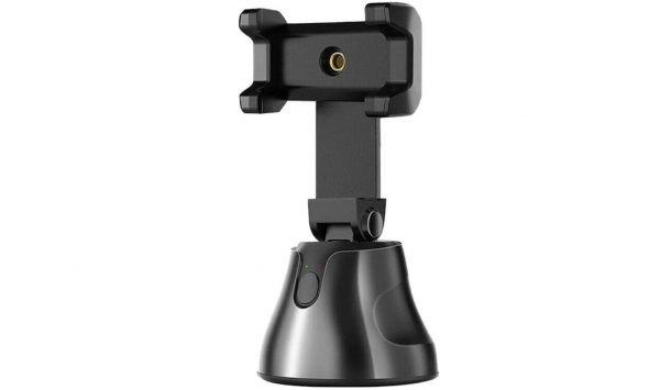 LuxeBass Auto Object Tracking Houder Smartphone - Zwart - 360 Graden Selfie Stick - LB463
