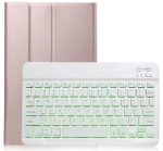 LuxeBass Hoesje geschikt voor Huawei MediaPad T5/T3 10 Inch Bookcover Rosegoud + Draadloze Toetsenbord