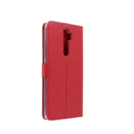 LuxeBass hoesje geschikt voor Oppo A5 / Oppo A9 hoesje book case Rood met tempered glas screen Protector