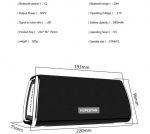 LuxeBass Hopestar H23 Bluetooth luidspreker Draadloze Waterdichte draagbare speaker