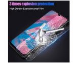LuxeBass hoesje geschikt voor Oppo A31 hoesje book case zwart met 2x tempered glas screen Protector