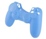 LuxeBass hoesje geschikt voor Silicone Hoes / Skin voor Playstation 4 PS4 Controller Blauw