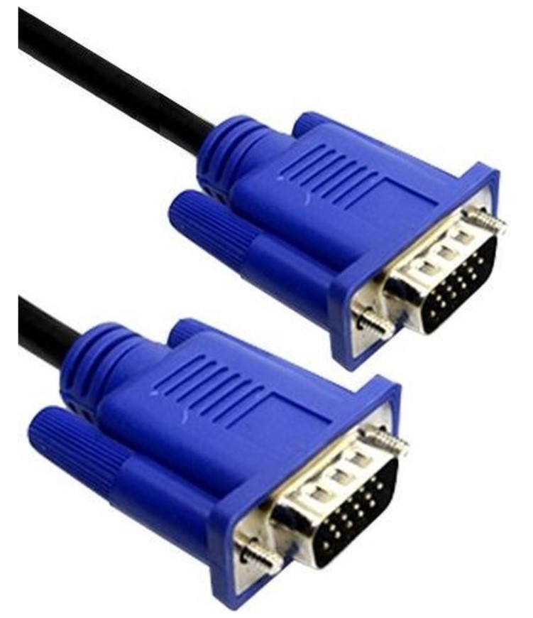 LuxeBass VGA monitor kabel / zwart - 1,5 meter