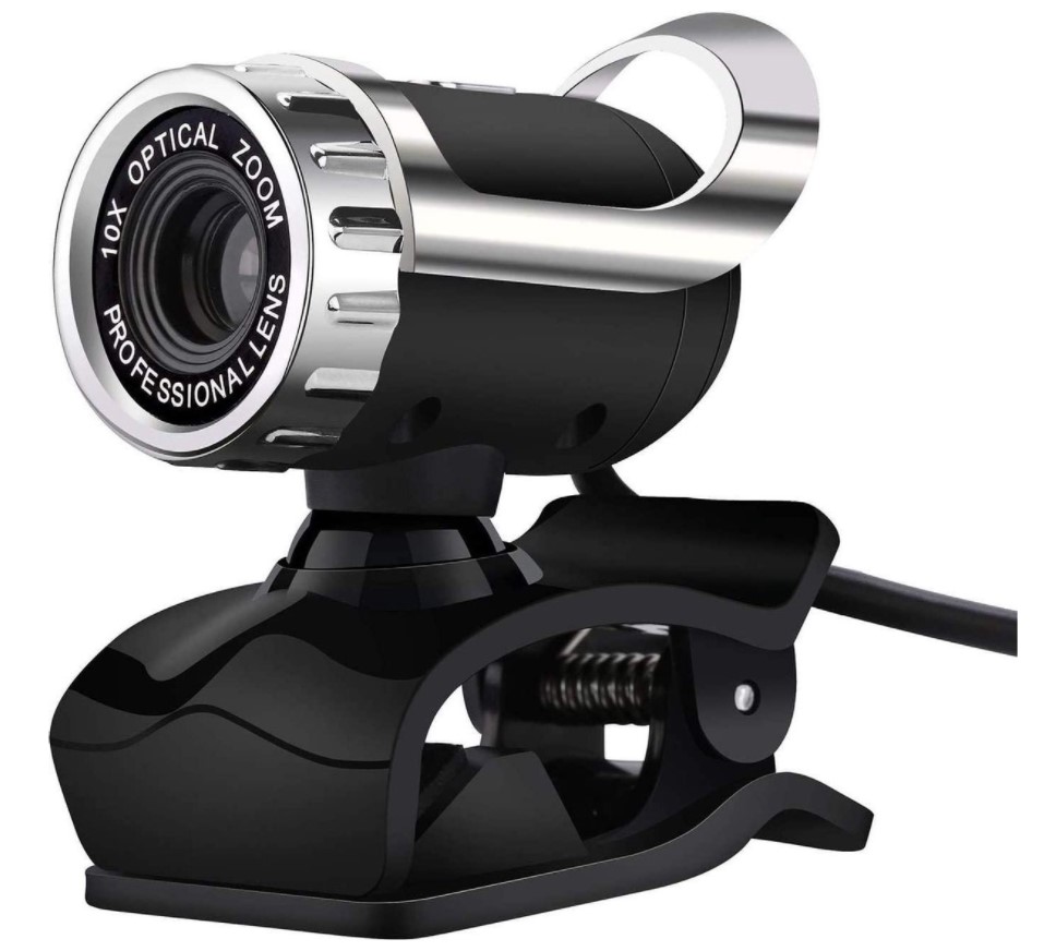 LuxeBass Webcam WB04 5.0 megapixel - 480P HD camera voor pc Laptop Desktop Computer met microfoon - USB 2.0 'plug & play'
