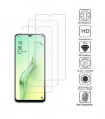 Screenprotector geschikt voor Oppo A12 / A12S [ 3 Pack ]
