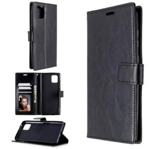 Hoesje geschikt voor Oppo Reno 4 5G - Bookcase Zwart - portemonnee hoesje