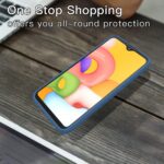 Hoesje geschikt voor Samsung Galaxy A01 siliconen hoesje - Blauw - Afbeelding 5