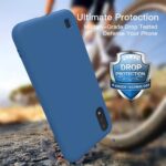 Hoesje geschikt voor Samsung Galaxy A01 siliconen hoesje - Blauw - Afbeelding 4