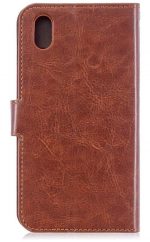 Hoesje geschikt voor Huawei Y5 2019 hoesje book case - bruin