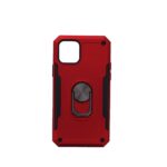 Hoesje geschikt voor iPhone 11 Pro Hoesje - Anti-Shock Hybrid Ring Armor Rood