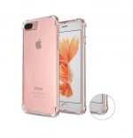 Hoesje geschikt voor iPhone 7+/8+ Hoesje Transparant - Siliconen Case