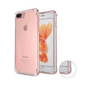 Hoesje geschikt voor iPhone 7+/8+ Hoesje Transparant - Siliconen Case