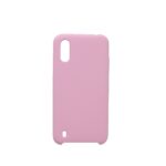 Hoesje geschikt voor Samsung Galaxy A01 siliconen hoesje - licht roze