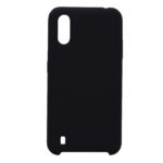 Hoesje geschikt voor Samsung Galaxy A01 siliconen hoesje - Zwart