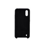 Hoesje geschikt voor Samsung Galaxy A01 siliconen hoesje - Zwart
