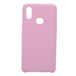 Hoesje geschikt voor Samsung Galaxy A10s siliconen hoesje - Licht roze