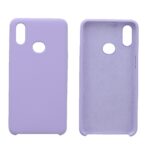 Hoesje geschikt voor Samsung Galaxy A10s siliconen hoesje - Lila