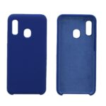 Hoesje geschikt voor Samsung Galaxy A20E siliconen hoesje - Blauw